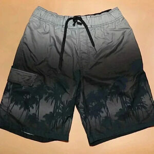 Mossimo Supply Co. Men’s Size M Swim Trunk Board‎ Shorts Surf Pants Palm Trees